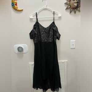 NWT 2 for 10!! Shein Black Mini Off the Shoulder Dress